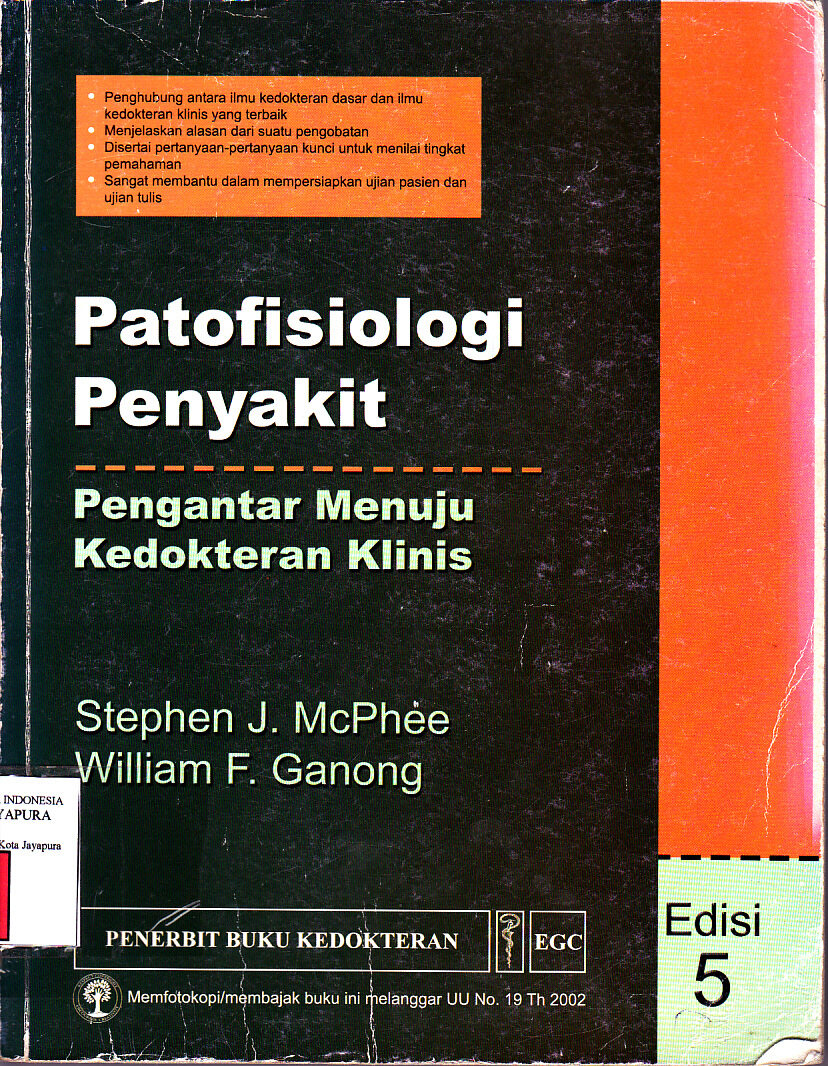 Patofisiologi Penyakit Pengantar Menuju kedokteran Klinis